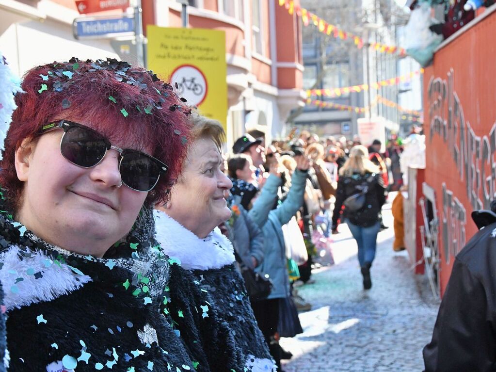 So bunt war der Fasnachtsumzug in Lrrach.