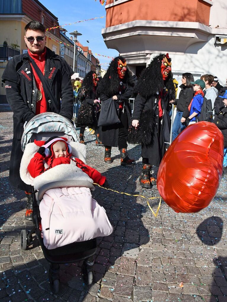 So bunt war der Fasnachtsumzug in Lrrach.