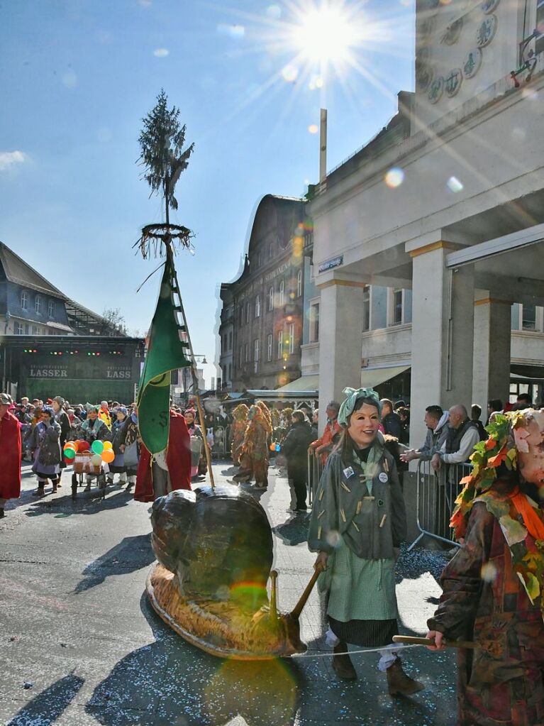 So bunt war der Fasnachtsumzug in Lrrach.