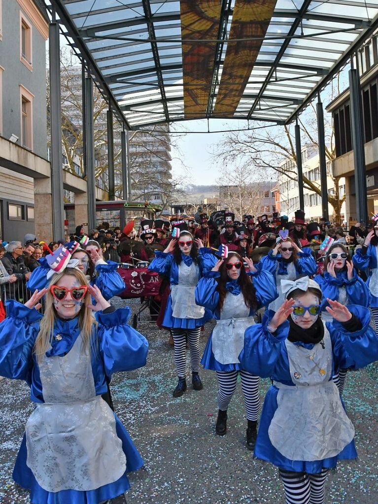 So bunt war der Fasnachtsumzug in Lrrach.