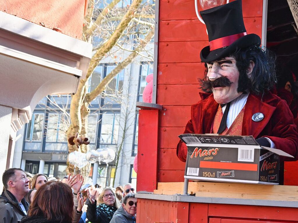 So bunt war der Fasnachtsumzug in Lrrach.