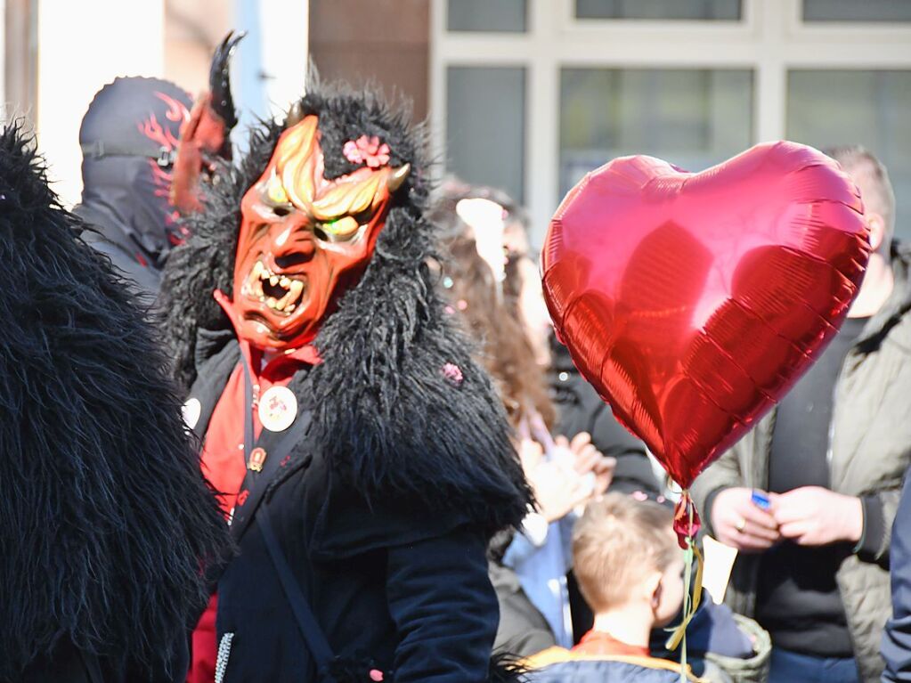 So bunt war der Fasnachtsumzug in Lrrach.