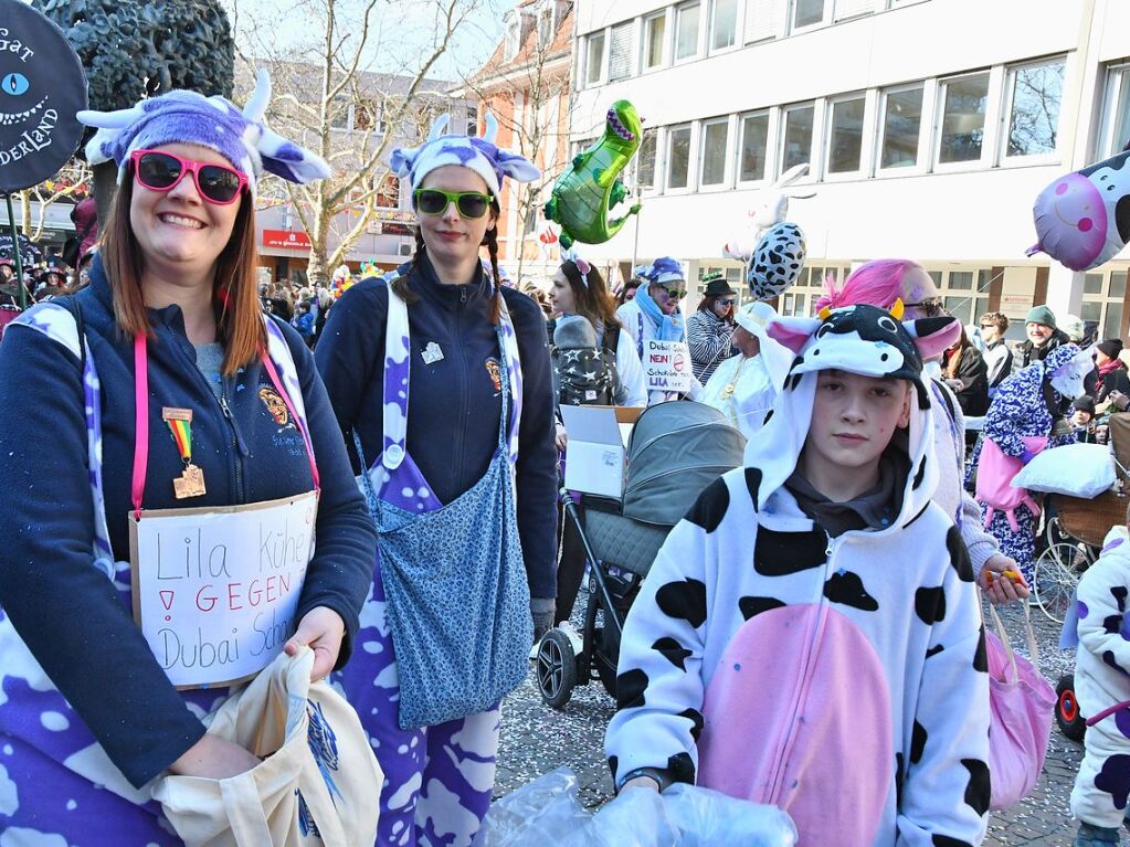 So bunt war der Fasnachtsumzug in Lrrach.