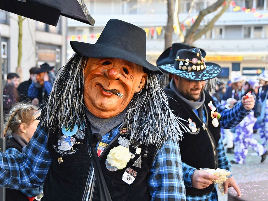 So bunt war der Fasnachtsumzug in Lrrach.