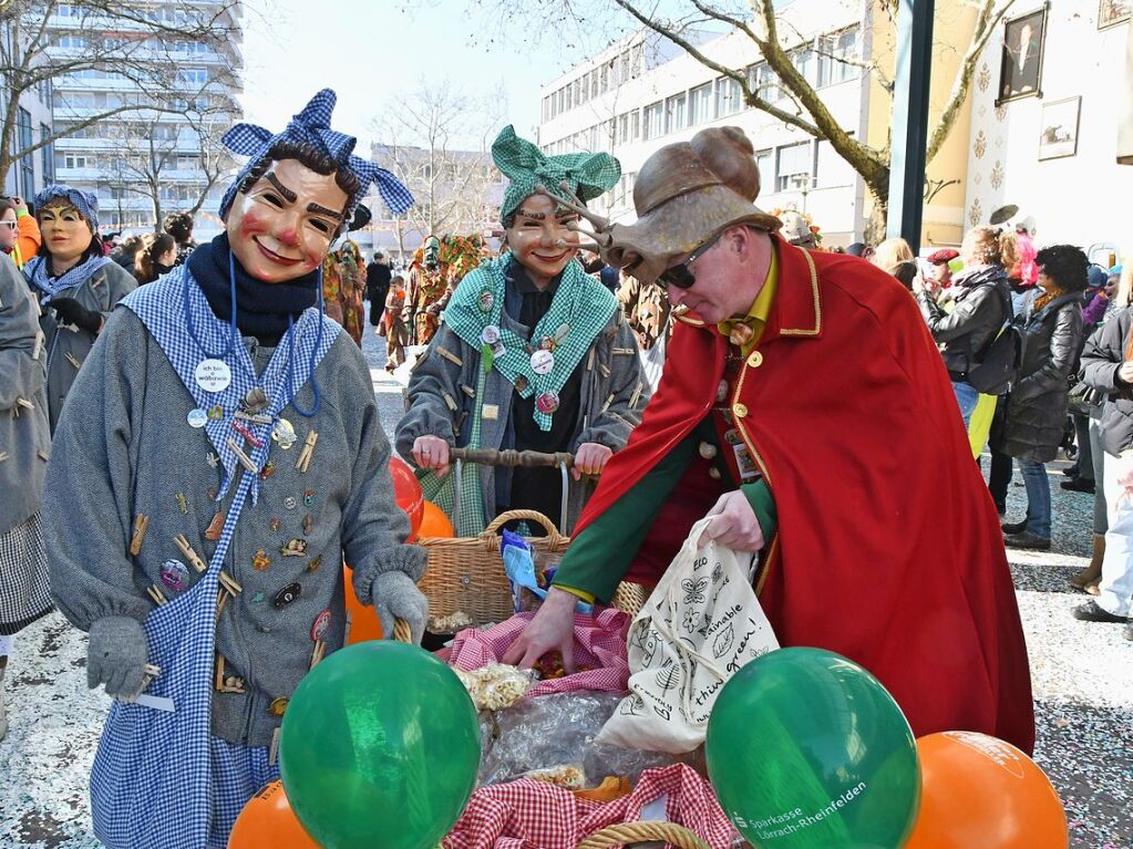 So bunt war der Fasnachtsumzug in Lrrach.