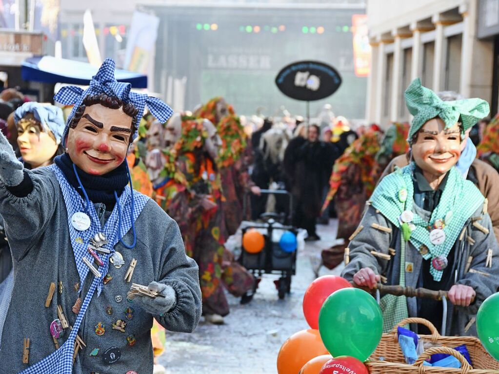 So bunt war der Fasnachtsumzug in Lrrach.