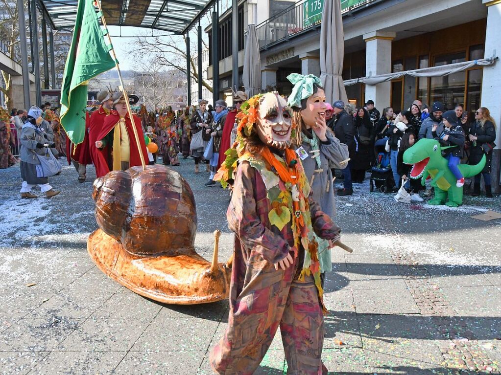 So bunt war der Fasnachtsumzug in Lrrach.