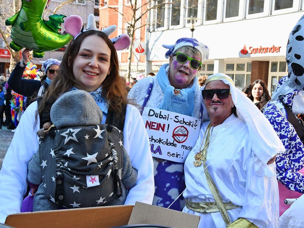 So bunt war der Fasnachtsumzug in Lrrach.