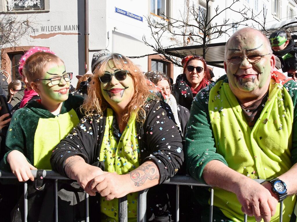 So bunt war der Fasnachtsumzug in Lrrach.