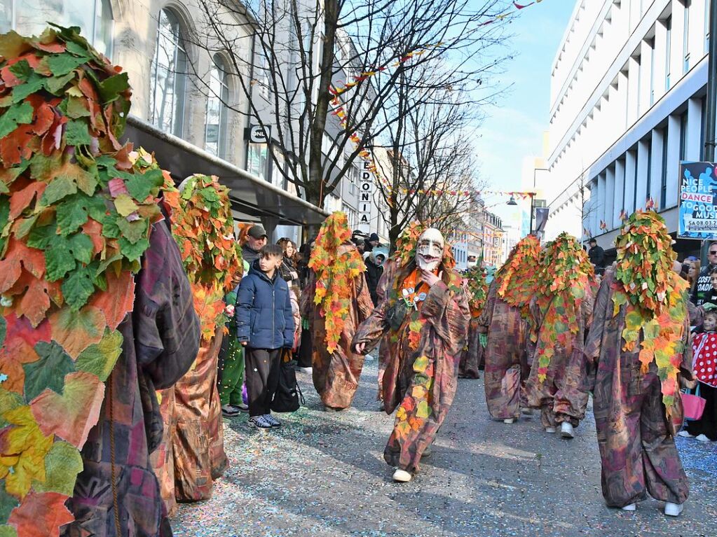 So bunt war der Fasnachtsumzug in Lrrach.