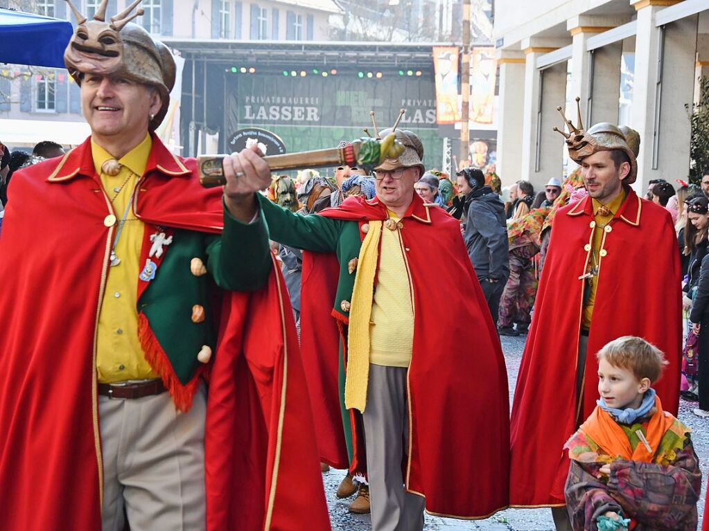 So bunt war der Fasnachtsumzug in Lrrach.