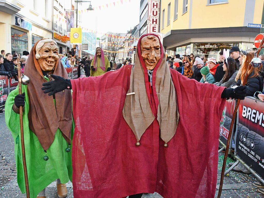 So bunt war der Fasnachtsumzug in Lrrach.