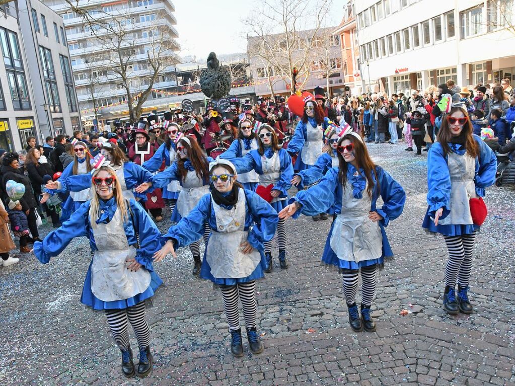 So bunt war der Fasnachtsumzug in Lrrach.