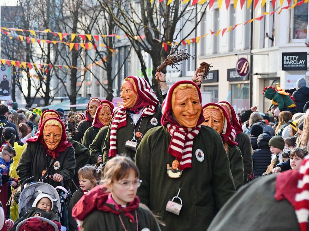 So bunt war der Fasnachtsumzug in Lrrach.