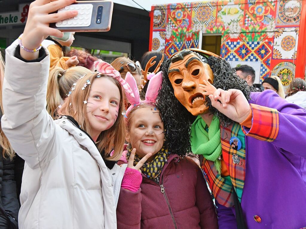 So bunt war der Fasnachtsumzug in Lrrach.