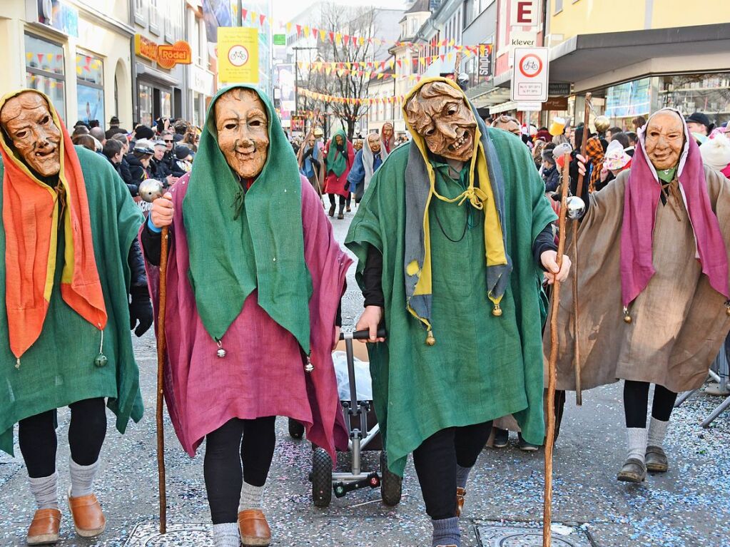 So bunt war der Fasnachtsumzug in Lrrach.