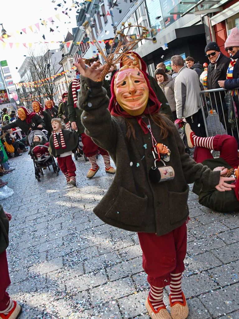 So bunt war der Fasnachtsumzug in Lrrach.