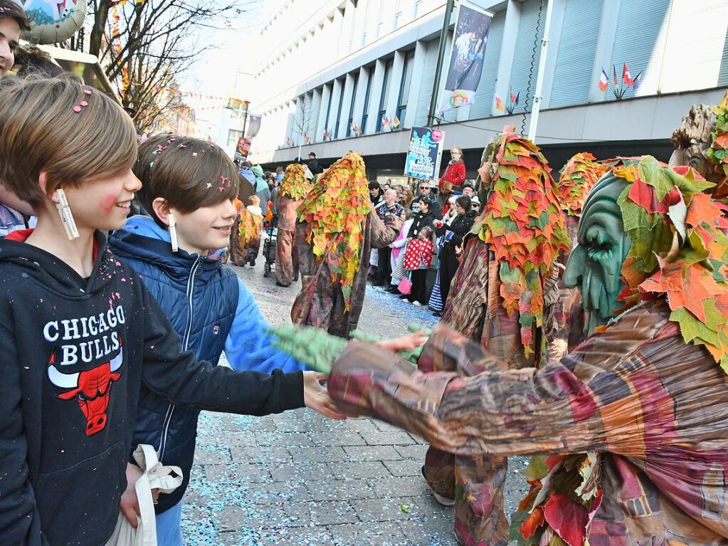 So bunt war der Fasnachtsumzug in Lrrach.