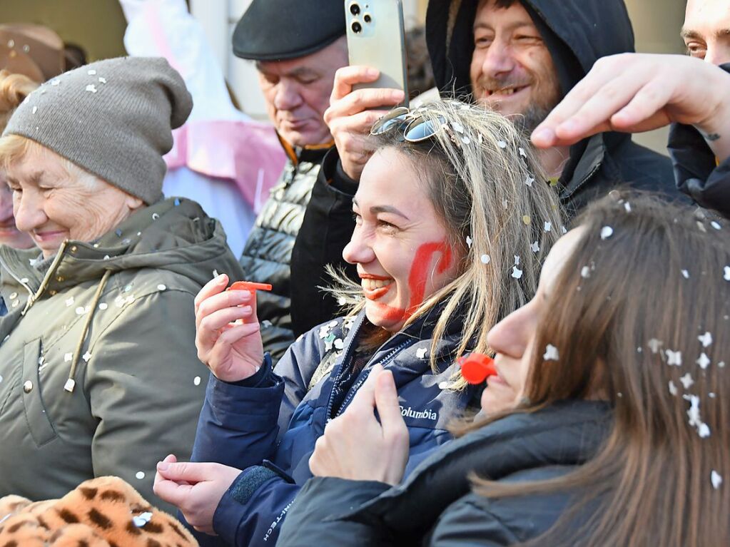 So bunt war der Fasnachtsumzug in Lrrach.