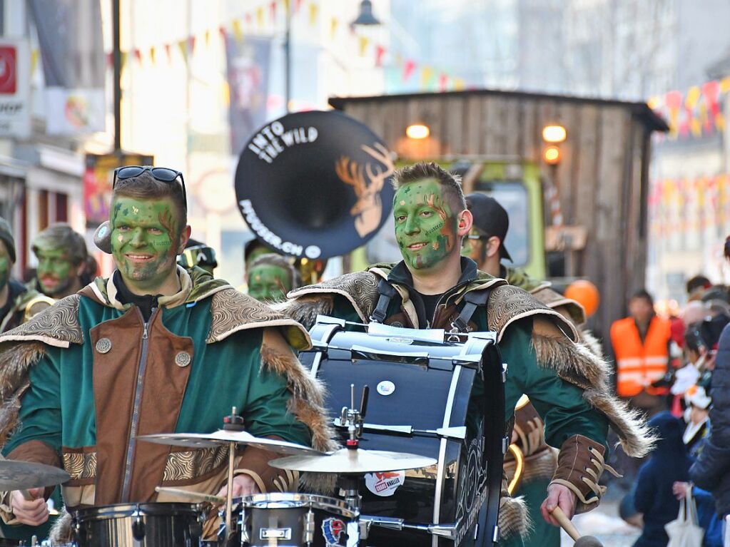 So bunt war der Fasnachtsumzug in Lrrach.