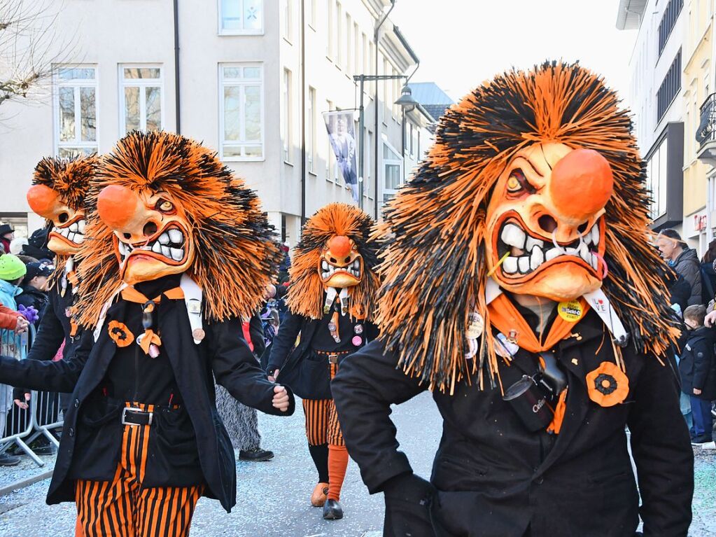 So bunt war der Fasnachtsumzug in Lrrach.