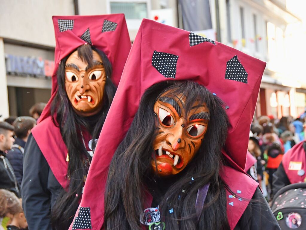 So bunt war der Fasnachtsumzug in Lrrach.