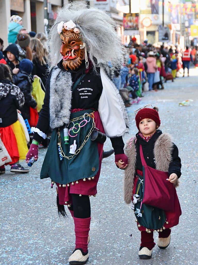 So bunt war der Fasnachtsumzug in Lrrach.