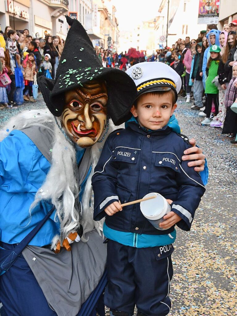 So bunt war der Fasnachtsumzug in Lrrach.