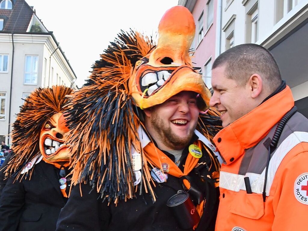 So bunt war der Fasnachtsumzug in Lrrach.