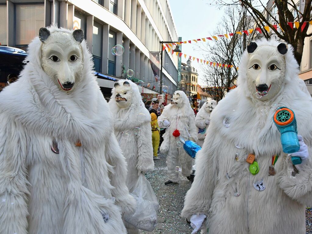 So bunt war der Fasnachtsumzug in Lrrach.