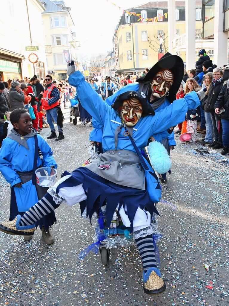 So bunt war der Fasnachtsumzug in Lrrach.