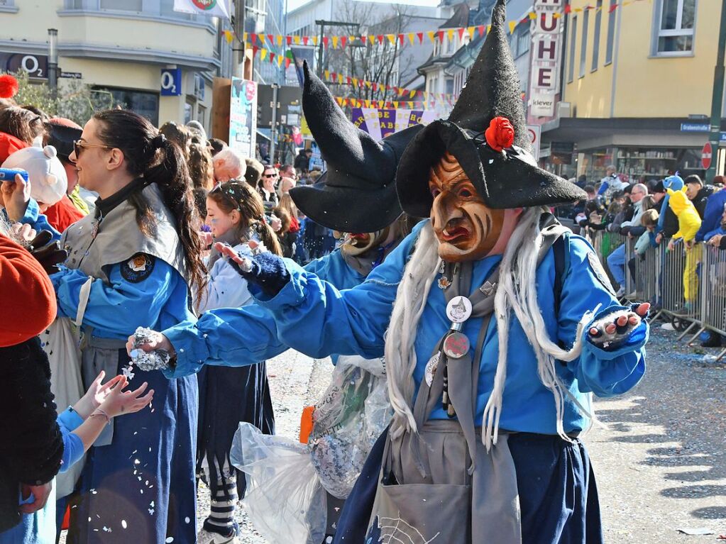 So bunt war der Fasnachtsumzug in Lrrach.