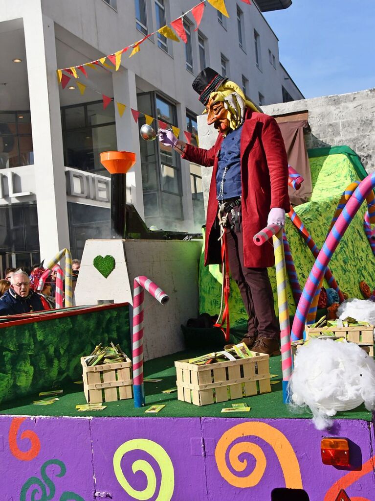 So bunt war der Fasnachtsumzug in Lrrach.