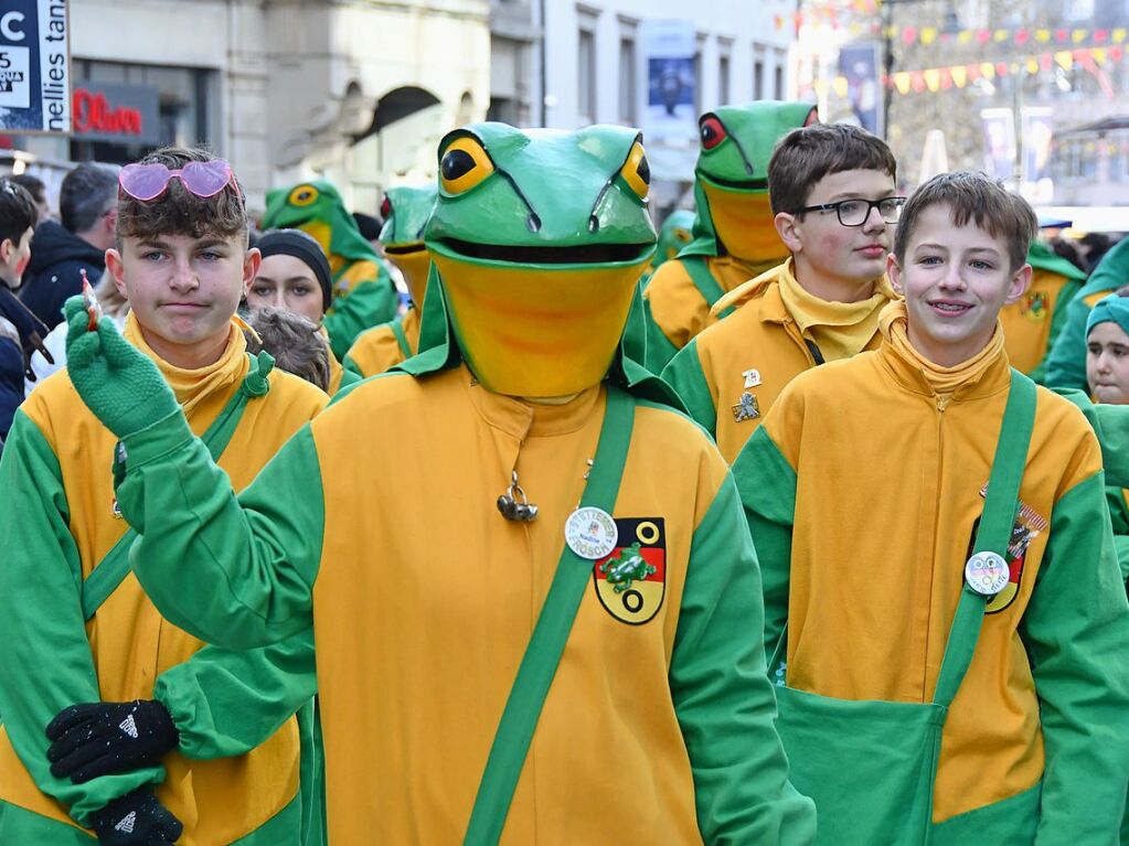 So bunt war der Fasnachtsumzug in Lrrach.