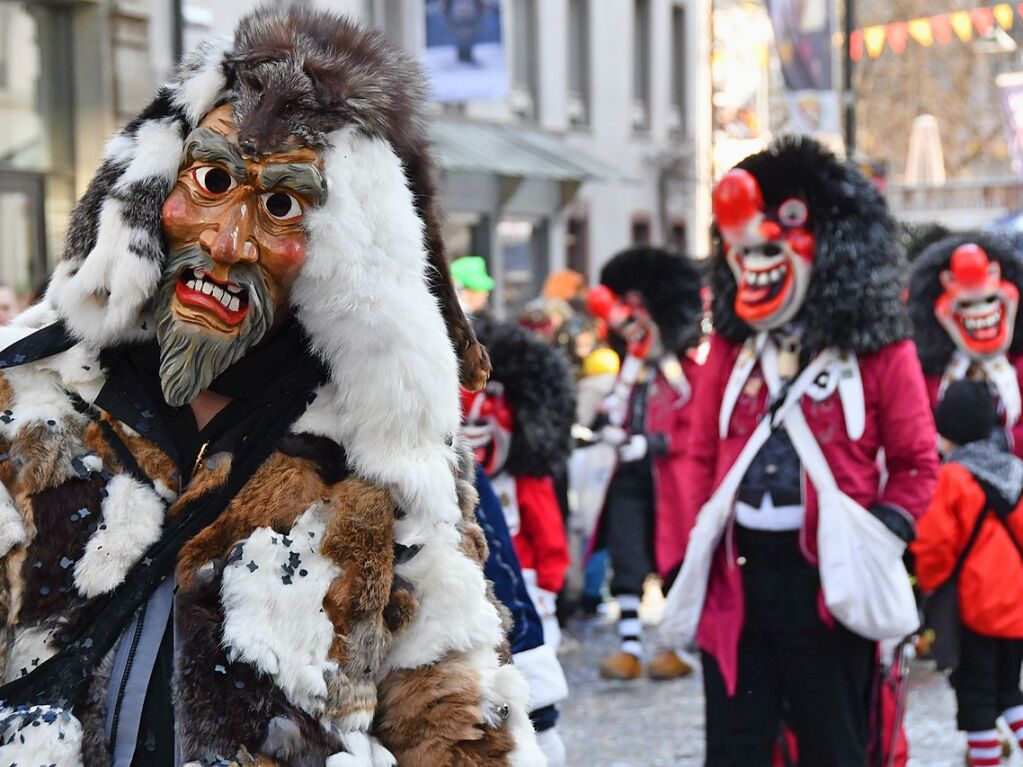 So bunt war der Fasnachtsumzug in Lrrach.