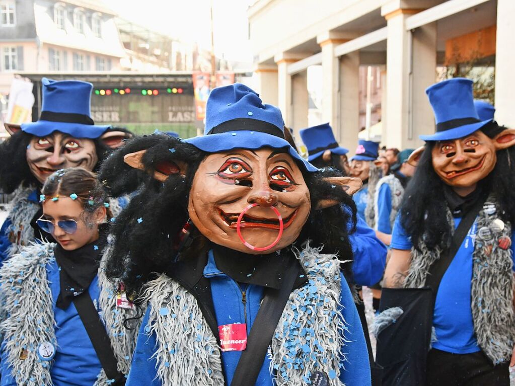 So bunt war der Fasnachtsumzug in Lrrach.