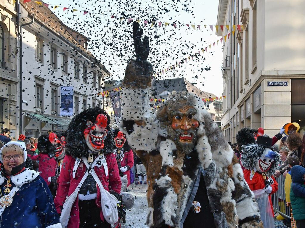 So bunt war der Fasnachtsumzug in Lrrach.