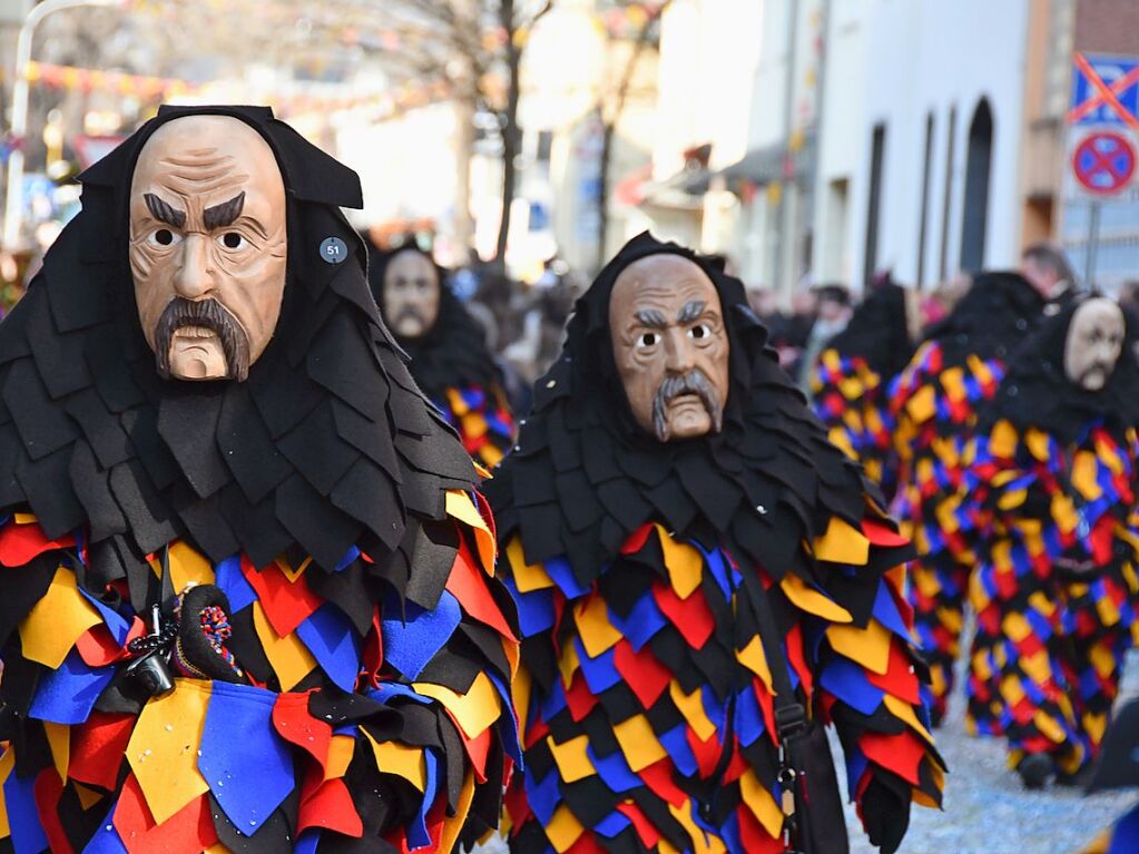 So bunt war der Fasnachtsumzug in Lrrach.