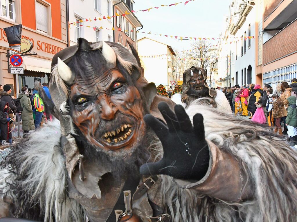 So bunt war der Fasnachtsumzug in Lrrach.