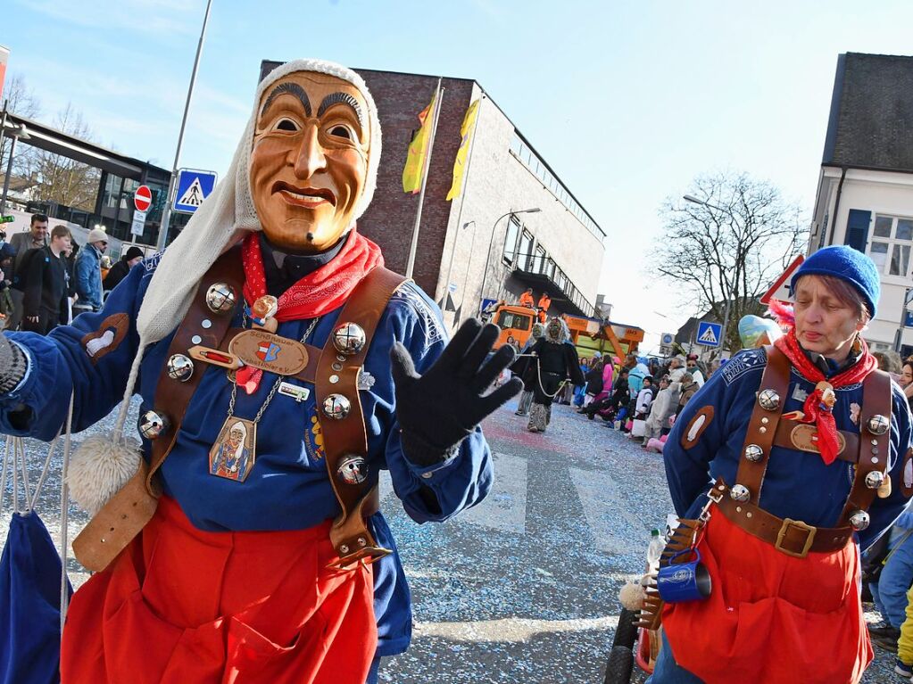 So bunt war der Fasnachtsumzug in Lrrach.