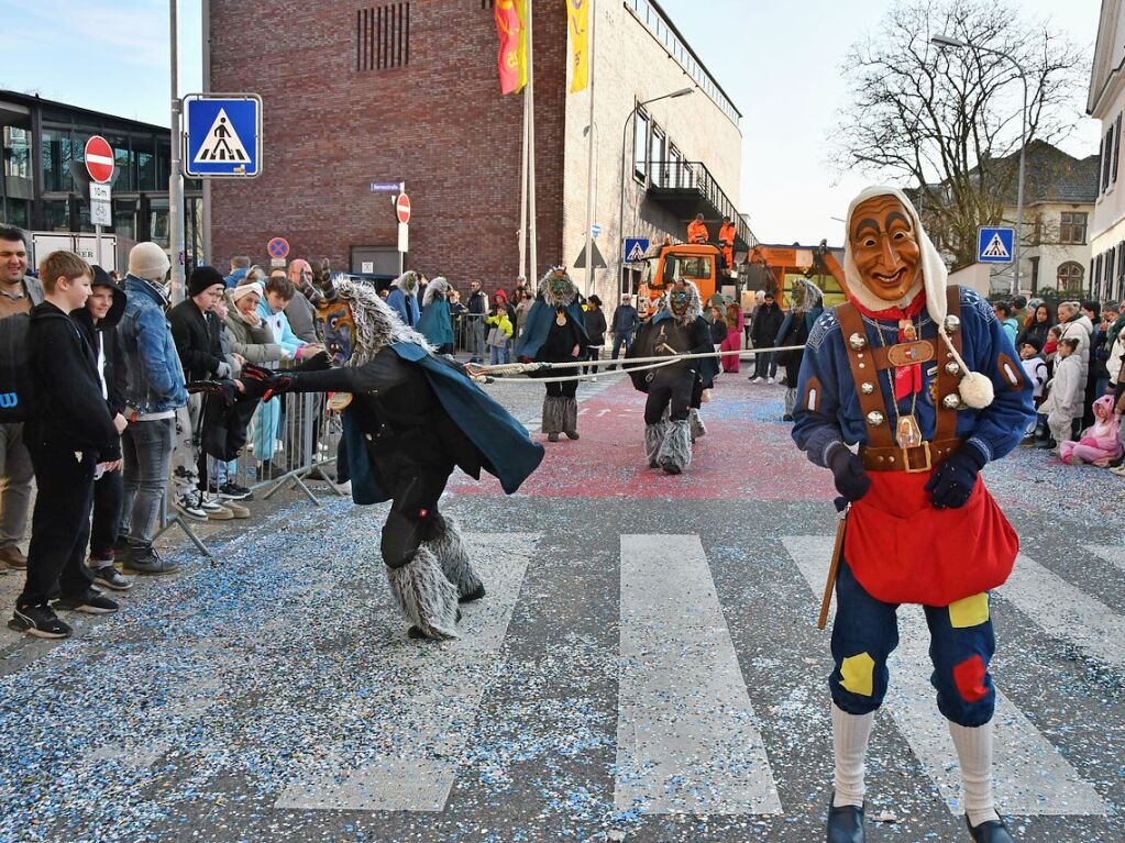 So bunt war der Fasnachtsumzug in Lrrach.