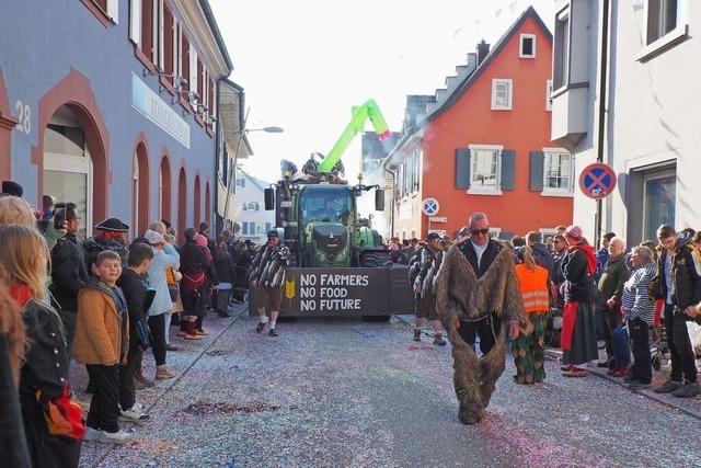 Kandern feiert ausgelassen und doch ganz nach Plan