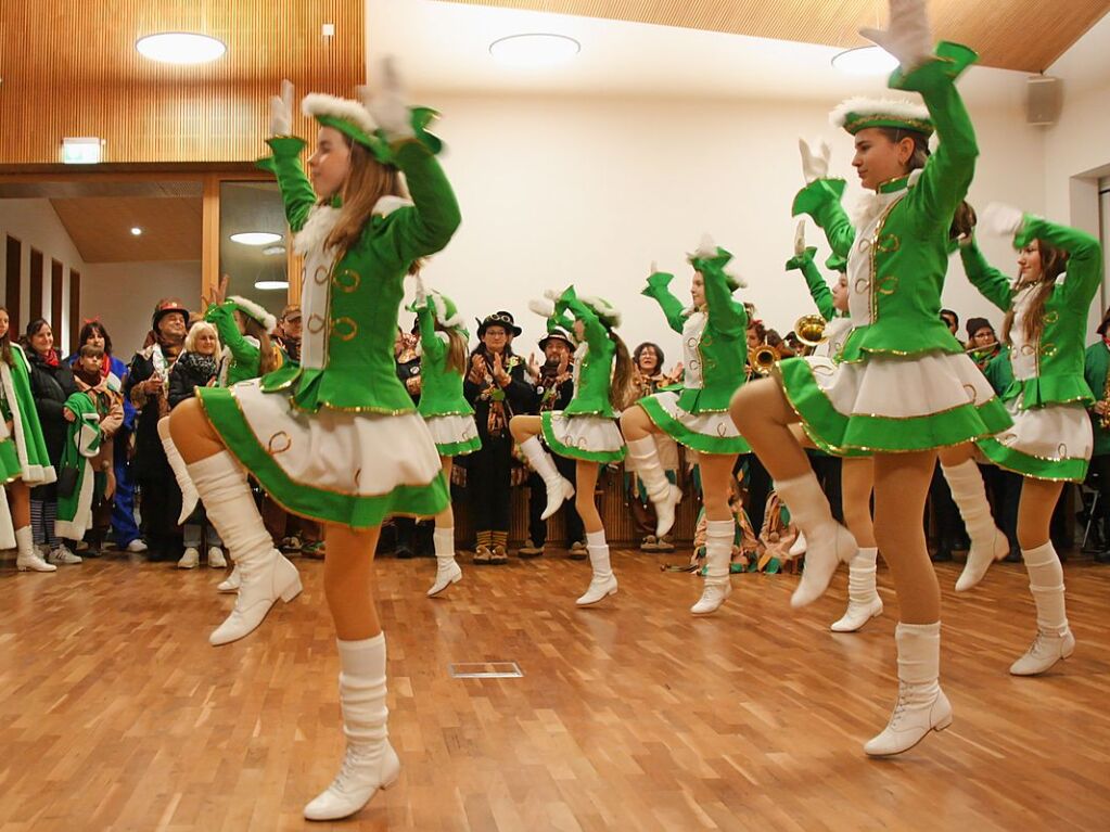 Nachtumzug in Forchheim: Wetterbedingt begann das Programm am Freitag zunchst im Gemeindehaus.