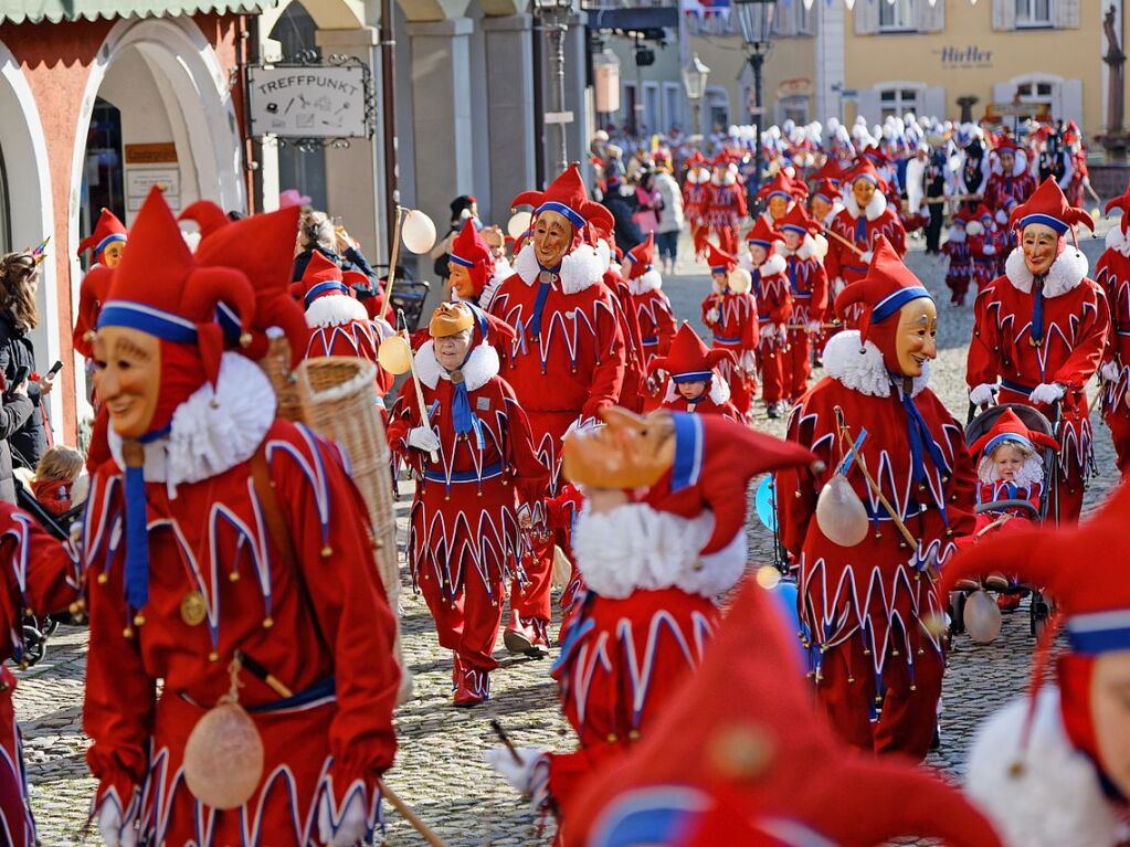 Groer Jokiliumzug am Sonntag  in Endingen