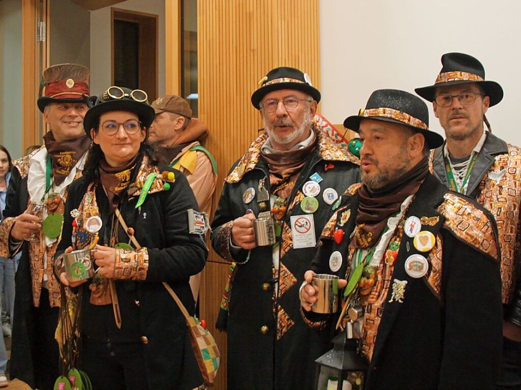 Nachtumzug in Forchheim: Das Fasnet-kom-mit-he