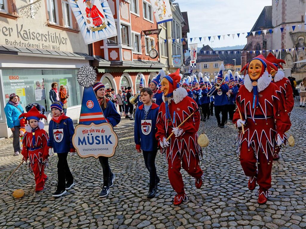 Jokiliumzug und Fasnetspiel in Endingen