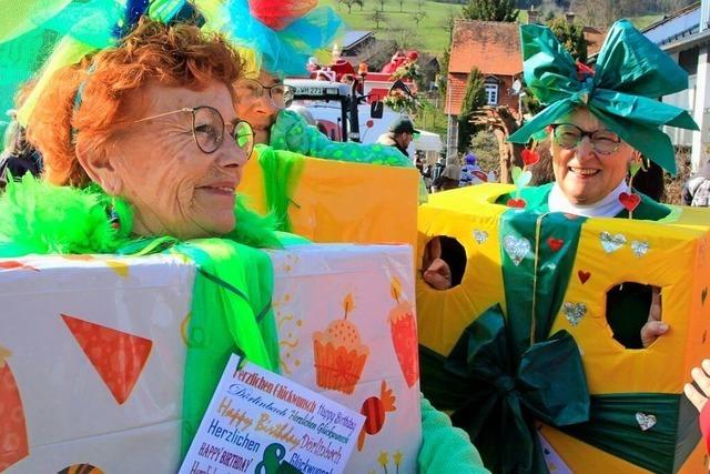 Fotos: So feierte die Bremsdorfer Narrenzunft beim Umzug in Schuttertal-Drlinbach