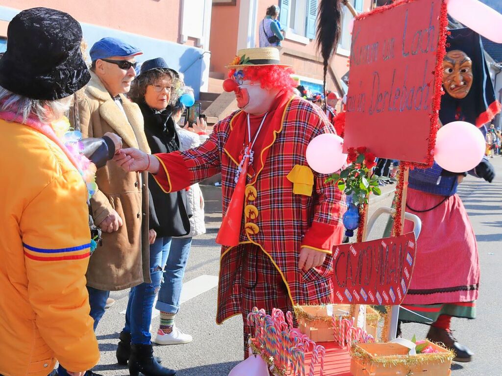 Drlinbach in Narrenhand am Fasentsonntag