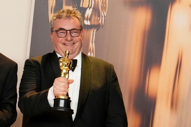 Gerd Nefzer gewinnt dritten Oscar - kommt auf den Kachelofen