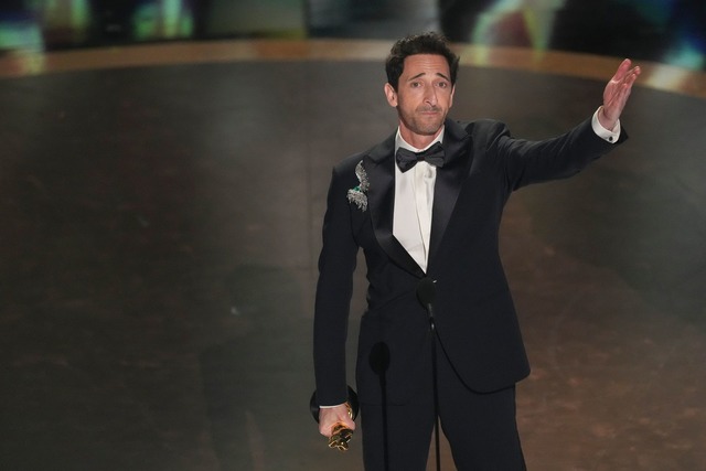 Gewann seinen zweiten Oscar: Adrien Brody.  | Foto: Chris Pizzello/Invision/AP/dpa